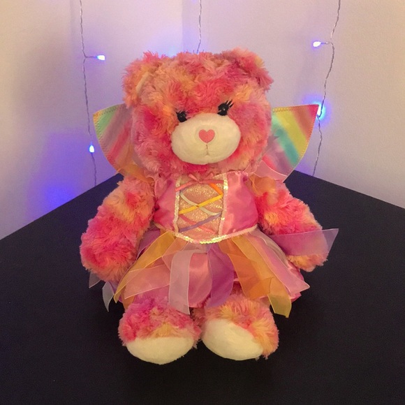 Tie-Dye Rainbow Teddy - Picture 1 of 3